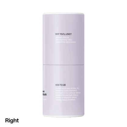 Natural Tallow Deodorant Stick